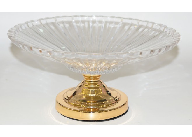 ΠΙΑΤΕΛΑ ΜΕΓΑΛΗ ΜΕΤΑΛΛΙΚΗ ΠΟΔΙ BIG STRIPE 38cm x 20cm 0503158 ΠΙΑΤΕΛΑ ΜΕΓΑΛΗ ΜΕΤΑΛΛΙΚΗ ΠΟΔΙ BIG STRIPE 38cm x 20cm 0503158