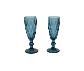 ΚΟΛΩΝΑΤΟ ΠΟΤΗΡΙ ΒΙΝΤΑΖ ΜΠΛΕ 20cm x 6cm 11QM1557 0503197