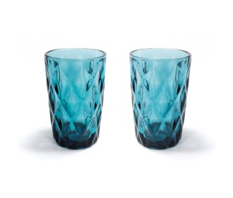 ΠΟΤΗΡΙ ΑΝΑΓΛΥΦΟ ΒΙΝΤΑΖ ΜΠΛΕ 13cm x 8cm 11QM1558 0503198