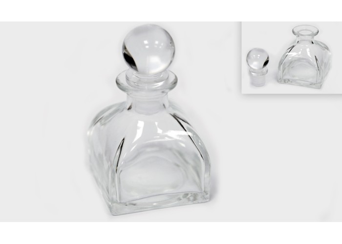 ΤΕΤΡΑΓΩΝΟ ΜΠΟΥΚΑΛΑΚΙ 55ml 53mm x 88mm 0503205