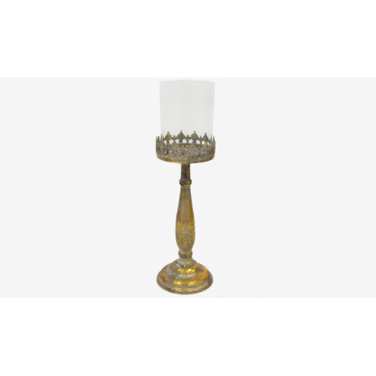 ΜΕΤΑΛΛΙΚΟ ΚΗΡΟΠΗΓΙΟ ΜΕ ΓΥΑΛΙ ΒΙΝΤΑΖ 8.5cm x 29cm 6J7035 0503211 ΜΕΤΑΛΛΙΚΟ ΚΗΡΟΠΗΓΙΟ ΜΕ ΓΥΑΛΙ ΒΙΝΤΑΖ 8.5cm x 29cm 6J7035 0503211