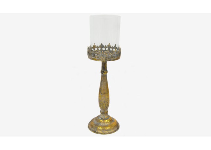 ΜΕΤΑΛΛΙΚΟ ΚΗΡΟΠΗΓΙΟ ΜΕ ΓΥΑΛΙ ΒΙΝΤΑΖ 8.5cm x 29cm 6J7035 0503211 ΜΕΤΑΛΛΙΚΟ ΚΗΡΟΠΗΓΙΟ ΜΕ ΓΥΑΛΙ ΒΙΝΤΑΖ 8.5cm x 29cm 6J7035 0503211