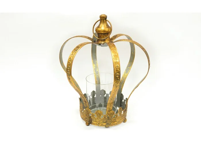 ΜΕΤΑΛΛΙΚΟ ΚΗΡΟΠΗΓΙΟ ΚΟΡΩΝΑ 30cm x 22cm 6J7048 0503244