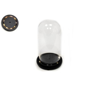 ΚΑΜΠΑΝΑ ΓΥΑΛΙΝΗ ΜΕ LED ΜΙΚΡΗ 18cm 0503263 ΚΑΜΠΑΝΑ ΓΥΑΛΙΝΗ ΜΕ LED ΜΙΚΡΗ 18cm 0503263