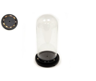 ΚΑΜΠΑΝΑ ΓΥΑΛΙΝΗ ΜΕ LED ΜΕΓΑΛΗ 20cm 0503264 ΚΑΜΠΑΝΑ ΓΥΑΛΙΝΗ ΜΕ LED ΜΕΓΑΛΗ 20cm 0503264