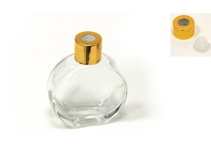 ΜΠΟΥΚΑΛΑΚΙ ΓΥΑΛΙΝΟ 7.2cm x 9cm ΓΙΑ ΑΡΩΜΑΤΙΚΟ ΧΩΡΟΥ 70ml 0503267 ΜΠΟΥΚΑΛΑΚΙ ΓΥΑΛΙΝΟ 7.2cm x 9cm ΓΙΑ ΑΡΩΜΑΤΙΚΟ ΧΩΡΟΥ 70ml 0503267