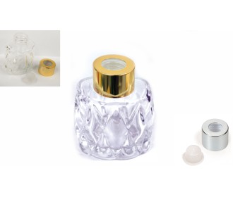 ΜΠΟΥΚΑΛΑΚΙ ΓΥΑΛΙΝΟ 50ml ΓΙΑ ΑΡΩΜΑΤΙΚΟ ΧΩΡΟΥ 7.2cm 0503270