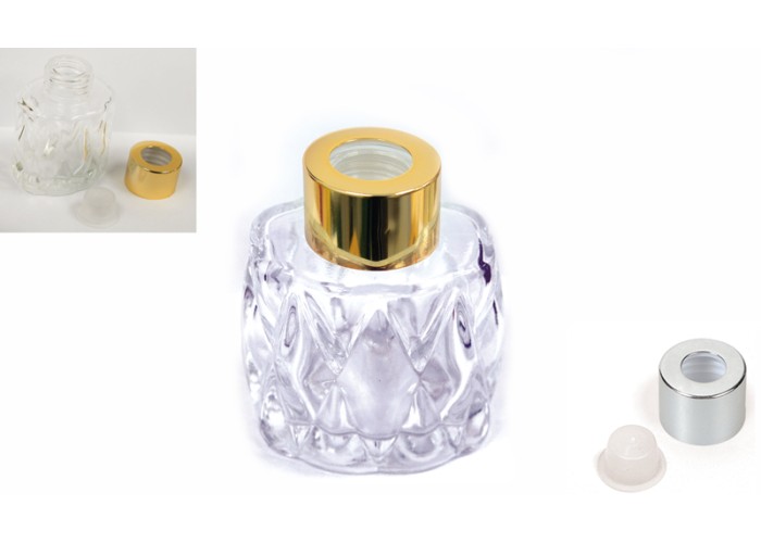 ΜΠΟΥΚΑΛΑΚΙ ΓΥΑΛΙΝΟ 50ml ΓΙΑ ΑΡΩΜΑΤΙΚΟ ΧΩΡΟΥ 7.2cm 0503270