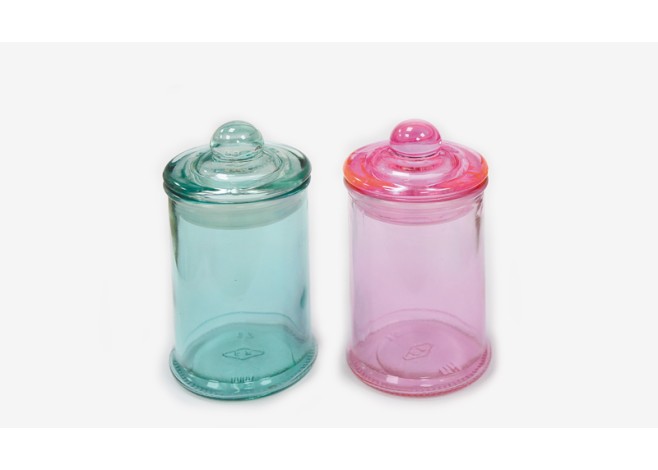 ΒΑΖΟ ΓΥΑΛΙΝΟ ΧΡΩΜΑΤΙΣΤΟ ΜΕ ΚΑΠΑΚΙ 11cm x 6cm 0503272 ΒΑΖΟ ΓΥΑΛΙΝΟ ΧΡΩΜΑΤΙΣΤΟ ΜΕ ΚΑΠΑΚΙ 11cm x 6cm 0503272