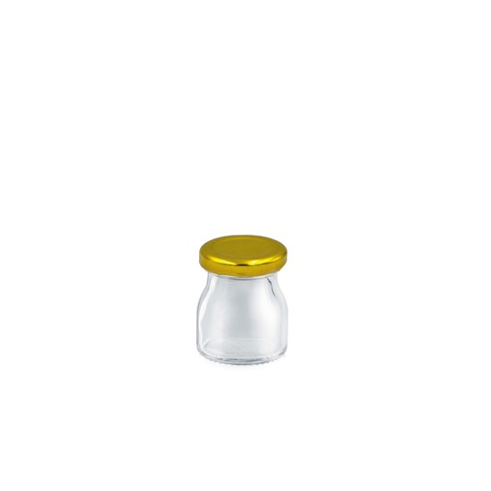ΒΑΖΑΚΙ ΓΥΑΛΙΝΟ 5.5cm x 4.5cm ΧΡΥΣΟ ΚΑΠΑΚΙ 50ml 0503311 ΒΑΖΑΚΙ ΓΥΑΛΙΝΟ 5.5cm x 4.5cm ΧΡΥΣΟ ΚΑΠΑΚΙ 50ml 0503311
