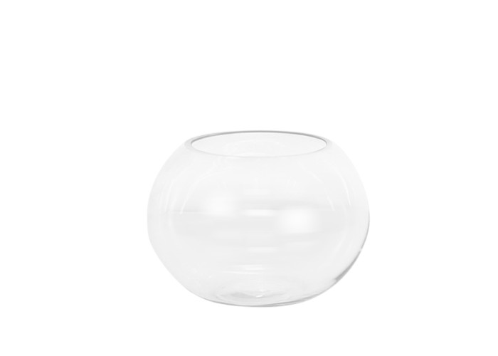 ΓΥΑΛΑ ΣΤΡΟΓΓΥΛΗ 15cm x 11cm 0503334