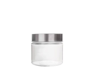 ΒΑΖΟ 6cm ΜΕ ΑΣΗΜΙ ΚΑΠΑΚΙ 100ml 0503341