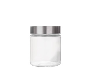 ΒΑΖΟ 8cm ΜΕ ΑΣΗΜΙ ΚΑΠΑΚΙ 150ml 0503342