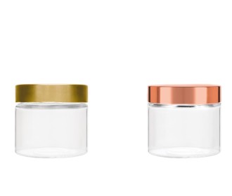 ΒΑΖΟ 7.5cm ΜΕ ΜΕΤΑΛΛΙΚΟ ΚΑΠΑΚΙ 180ml 0503345