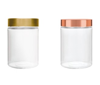 ΒΑΖΟ 12cm ΜΕ ΜΕΤΑΛΛΙΚΟ ΚΑΠΑΚΙ 380ml 0503347