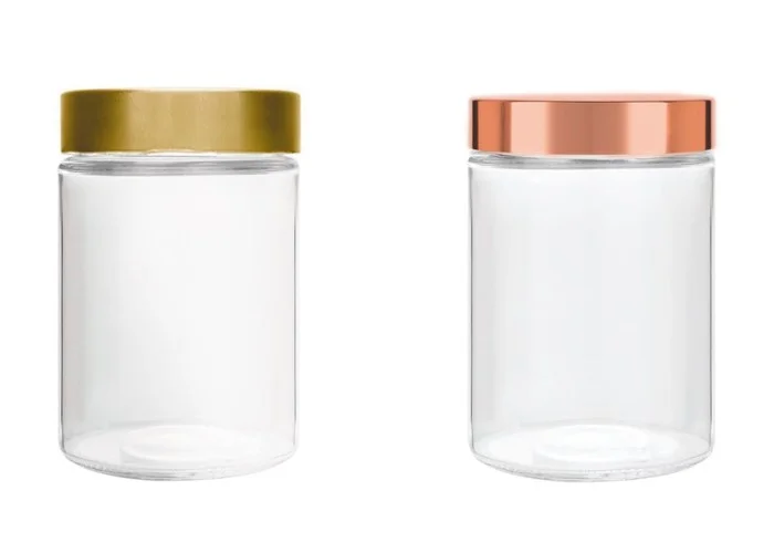 ΒΑΖΟ 12cm ΜΕ ΜΕΤΑΛΛΙΚΟ ΚΑΠΑΚΙ 380ml 0503347