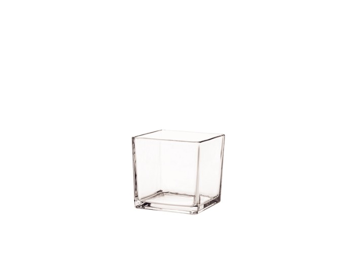 ΓΥΑΛΙΝΟ ΒΑΖΑΚΙ ΚΥΒΟΣ (ΡΕΣΩ) 5.3cm 0503354