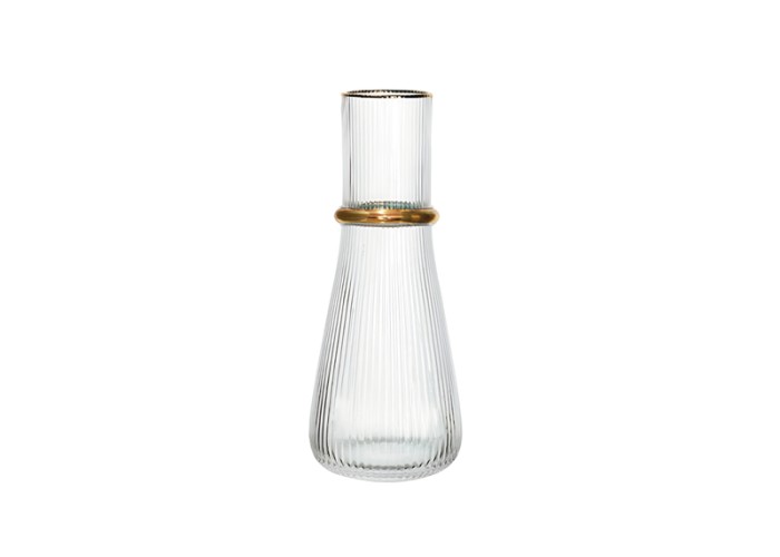 ΚΑΡΑΦΑ ΑΝΑΓΛΥΦΟ ΜΕ ΧΡΥΣΟ ΧΕΙΛΟΣ 1150ml 0503388
