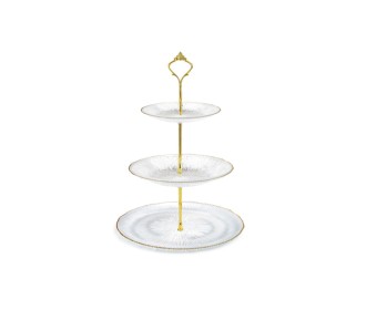 ΓΥΑΛΙΝΟΣ ΑΝΑΓΛΥΦΟΣ ΔΙΣΚΟΣ 40cm ΤΡΙΩΡΟΦΟΣ ΜΕ ΧΡΥΣΟ ΧΕΙΛΟΣ 0503391 ΓΥΑΛΙΝΟΣ ΑΝΑΓΛΥΦΟΣ ΔΙΣΚΟΣ 40cm ΤΡΙΩΡΟΦΟΣ ΜΕ ΧΡΥΣΟ ΧΕΙΛΟΣ 0503391