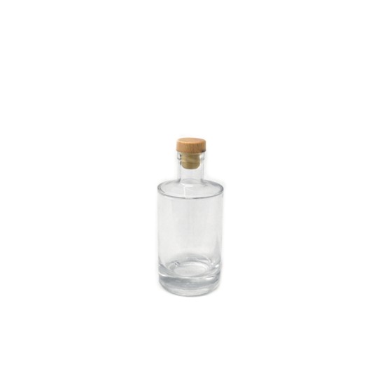 ΓΥΑΛΙΝΟ ΜΠΟΥΚΑΛΙ 200ml ΜΕ ΚΑΠΑΚΙ 0503423