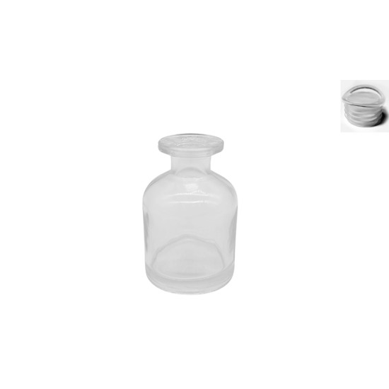 ΜΠΟΥΚΑΛΑΚΙ ΓΥΑΛΙΝΟ ΜΕ ΚΑΠΑΚΙ 100ml 0503432