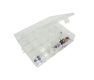 ΠΛΑΣΤΙΚΟ ΚΟΥΤΙ ΜΕ ΘΗΚΕΣ ΜΕΓΑΛΟ 4cm x 17cm x 21cm 0506149 ΠΛΑΣΤΙΚΟ ΚΟΥΤΙ ΜΕ ΘΗΚΕΣ ΜΕΓΑΛΟ 4cm x 17cm x 21cm 0506149