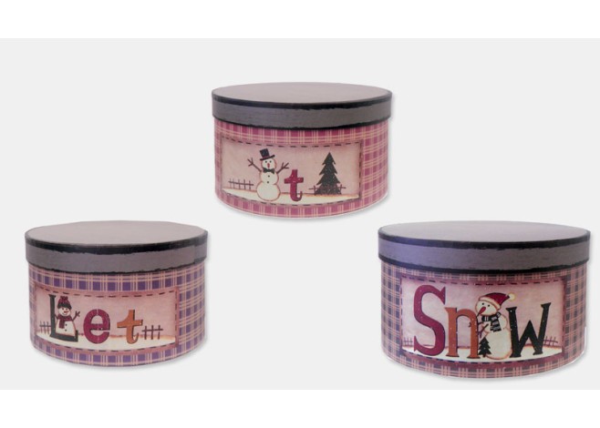 ΧΡΙΣΤΟΥΓΕΝΝΙΑΤΙΚΟ ΚΟΥΤΙ ΒΙΝΤΑΖ SNOW ΣΕΤ/3 0506157 ΧΡΙΣΤΟΥΓΕΝΝΙΑΤΙΚΟ ΚΟΥΤΙ ΒΙΝΤΑΖ SNOW ΣΕΤ/3 0506157