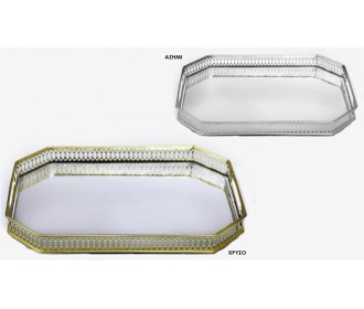 ΜΕΤΑΛΛΙΚΟΣ ΔΙΣΚΟΣ ΜΕ ΚΑΘΡΕΠΤΗ FH-JF211002 35.5cm x 25cm 0506230 ΜΕΤΑΛΛΙΚΟΣ ΔΙΣΚΟΣ ΜΕ ΚΑΘΡΕΠΤΗ FH-JF211002 35.5cm x 25cm 0506230