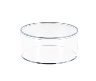 ΠΛΕΞΙΓΚΛΑΣ ΣΤΡΟΓΓΥΛΟ ΚΟΥΤΙ ΜΕ ΚΑΠΑΚΙ ΜΕΓΑΛΟ 15cm x 6.5cm 0506241