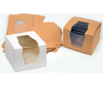 ΚΟΥΤΙ ΧΑΡΤΙΝΟ ΜΕ ΖΕΛΑΤΙΝΑ ΠΑΡΑΘΥΡΟ ΜΕΓΑΛΟ 9cm x 9cm x 7cm 0506248