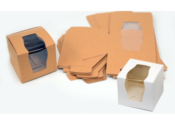 ΚΟΥΤΙ ΧΑΡΤΙΝΟ ΜΕ ΖΕΛΑΤΙΝΑ ΠΑΡΑΘΥΡΟ ΜΙΚΡΟ 6.5cm x 6.5cm x 6cm 0506249