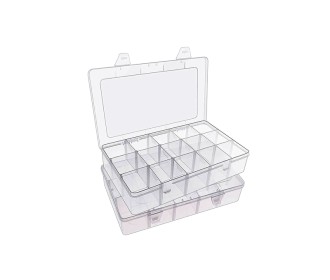 ΠΛΑΣΤΙΚΟ ΚΟΥΤΙ ΜΕ ΘΗΚΕΣ 28cm 0506260 ΠΛΑΣΤΙΚΟ ΚΟΥΤΙ ΜΕ ΘΗΚΕΣ 28cm 0506260