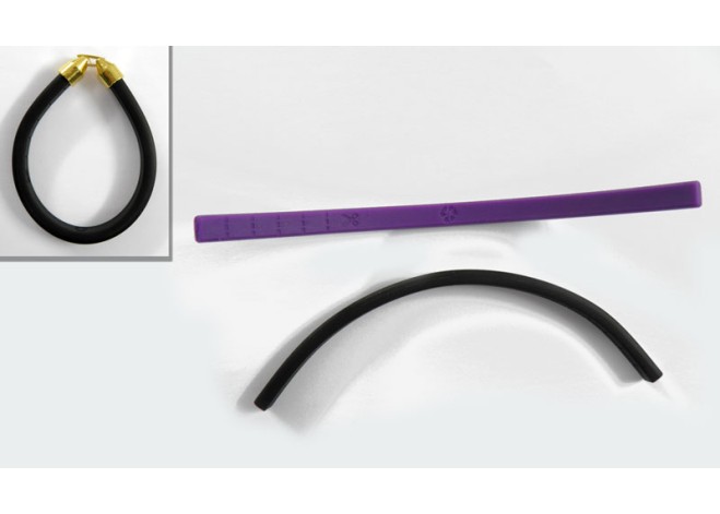 ΣΙΛΙΚΟΝΗ ΓΙΑ ΒΡΑΧΙΟΛΙ 20x1x0.6cm 0510003 ΣΙΛΙΚΟΝΗ ΓΙΑ ΒΡΑΧΙΟΛΙ 20x1x0.6cm 0510003