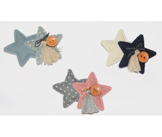 ΔΙΠΛΟ ΑΣΤΕΡΙ ΠΑΝΙΝΟ ΦΟΥΝΤΑ ΚΑΙ ΚΟΥΜΠΙ 6.5cm 0511040 ΔΙΠΛΟ ΑΣΤΕΡΙ ΠΑΝΙΝΟ ΦΟΥΝΤΑ ΚΑΙ ΚΟΥΜΠΙ 6.5cm 0511040