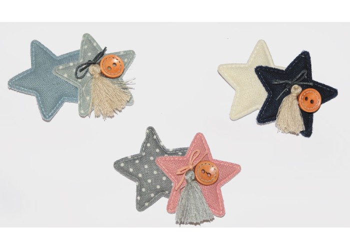 ΔΙΠΛΟ ΑΣΤΕΡΙ ΠΑΝΙΝΟ ΦΟΥΝΤΑ ΚΑΙ ΚΟΥΜΠΙ 6.5cm 0511040 ΔΙΠΛΟ ΑΣΤΕΡΙ ΠΑΝΙΝΟ ΦΟΥΝΤΑ ΚΑΙ ΚΟΥΜΠΙ 6.5cm 0511040