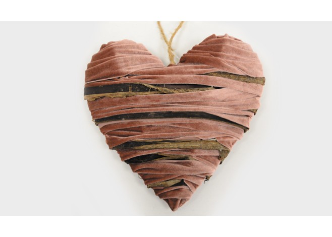 ΚΑΡΔΙΑ ΚΡΕΜΑΣΤΗ ΤΣΑΛΑΚΩΤΗ ΒΕΛΟΥΔΟ ΜΕΓΑΛΗ 24CM 0511053 ΚΑΡΔΙΑ ΚΡΕΜΑΣΤΗ ΤΣΑΛΑΚΩΤΗ ΒΕΛΟΥΔΟ ΜΕΓΑΛΗ 24CM 0511053