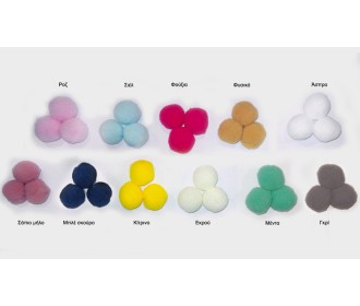 ΠΟΝ ΠΟΝ 2cm 100ΤΕΜ/ΠΑΚ 0511055