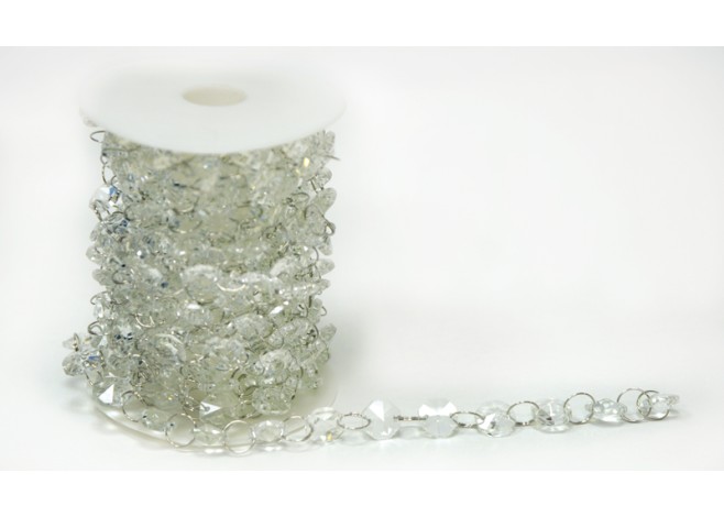 ΡΟΛΟ ΓΙΡΛΑΝΤΑ ΜΕ ΚΡΥΣΤΑΛΛΑΚΙΑ 7m x 1cm 0514005 ΡΟΛΟ ΓΙΡΛΑΝΤΑ ΜΕ ΚΡΥΣΤΑΛΛΑΚΙΑ 7m x 1cm 0514005