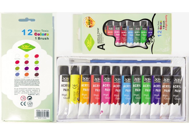 ΣΕΤ/12 ΑΚΡΥΛΙΚΑ ΧΡΩΜΑΤΑ ΖΩΓΡΑΦΙΚΗΣ 12ml 0515002 ΣΕΤ/12 ΑΚΡΥΛΙΚΑ ΧΡΩΜΑΤΑ ΖΩΓΡΑΦΙΚΗΣ 12ml 0515002