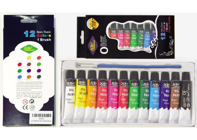 ΣΕΤ/12 ΛΑΔΙΟΥ ΧΡΩΜΑΤΑ ΖΩΓΡΑΦΙΚΗΣ 12ml 0515003 ΣΕΤ/12 ΛΑΔΙΟΥ ΧΡΩΜΑΤΑ ΖΩΓΡΑΦΙΚΗΣ 12ml 0515003