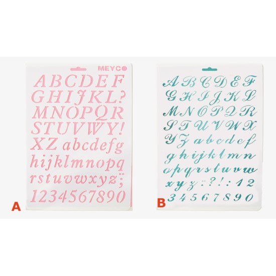 ΣΤΕΝΣΙΛ ΖΩΓΡΑΦΙΚΗΣ 31cm x 21cm 05150084