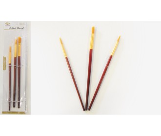 ΠΙΝΕΛΑ ΧΕΙΡΟΤΕΧΝΙΑΣ ΣΤΡΟΓΓΥΛΟ ΛΕΠΤΟ ΣΕΤ/3 0515012