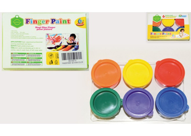 FINGER PAINT ΣΕΤ/6 0515013 FINGER PAINT ΣΕΤ/6 0515013