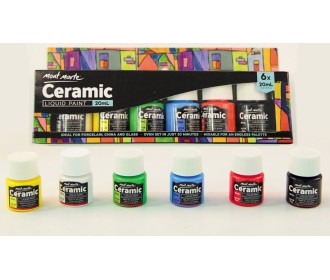 ΣΕΤ 6 ΧΡΩΜΑΤΩΝ ΓΙΑ ΚΕΡΑΜΙΚΕΣ ΕΠΙΦΑΝΕΙΕΣ 20ml 0515032