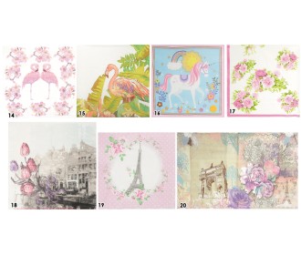 ΧΑΡΤΟΠΕΤΣΕΤΕΣ 33cm x 33cm 05150540