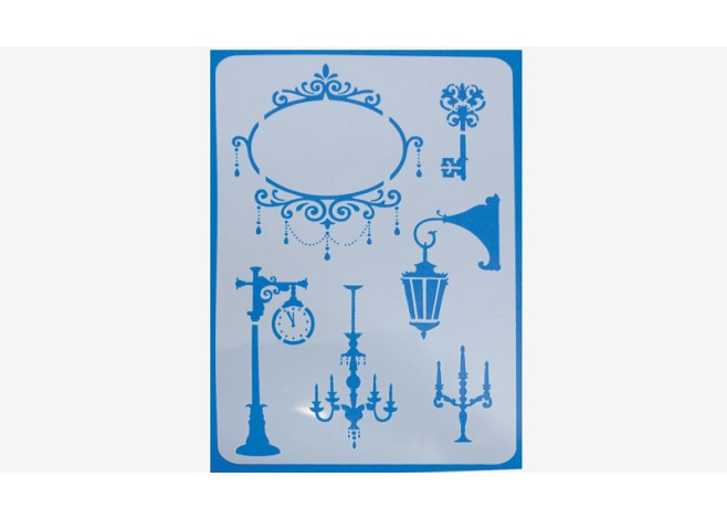 ΣΤΕΝΣΙΛ ΖΩΓΡΑΦΙΚΗΣ ΒΙΝΤΑΖ 30cm x 21cm 05150702 ΣΤΕΝΣΙΛ ΖΩΓΡΑΦΙΚΗΣ ΒΙΝΤΑΖ 30cm x 21cm 05150702