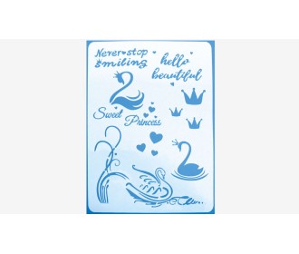 ΣΤΕΝΣΙΛ ΖΩΓΡΑΦΙΚΗΣ ΚΥΚΝΟΣ 30cm x 21cm 05150714