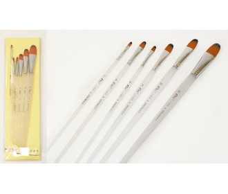 ΣΕΤ/6 ΠΙΝΕΛΑ ΦΥΣΙΚΗ ΤΡΙΧΑ ΜΕΓΕΘΗ: 2.4.6.8.10.12 0515082 ΣΕΤ/6 ΠΙΝΕΛΑ ΦΥΣΙΚΗ ΤΡΙΧΑ ΜΕΓΕΘΗ: 2.4.6.8.10.12 0515082