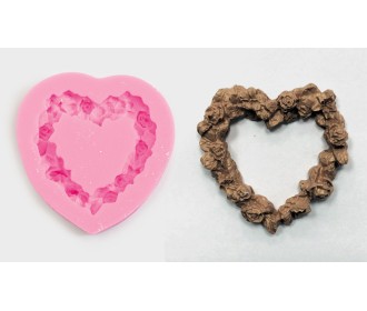 ΚΑΛΟΥΠΙ ΣΙΛΙΚΟΝΗΣ ΚΑΡΔΙΑ 7.3cm x 6.8cm 118 0515095