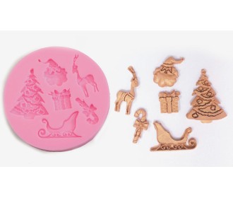 ΚΑΛΟΥΠΙ ΣΙΛΙΚΟΝΗΣ ΧΡΙΣΤΟΥΓΕΝΝΙΑΤΙΚΑ 7.8cm F8290 0515096